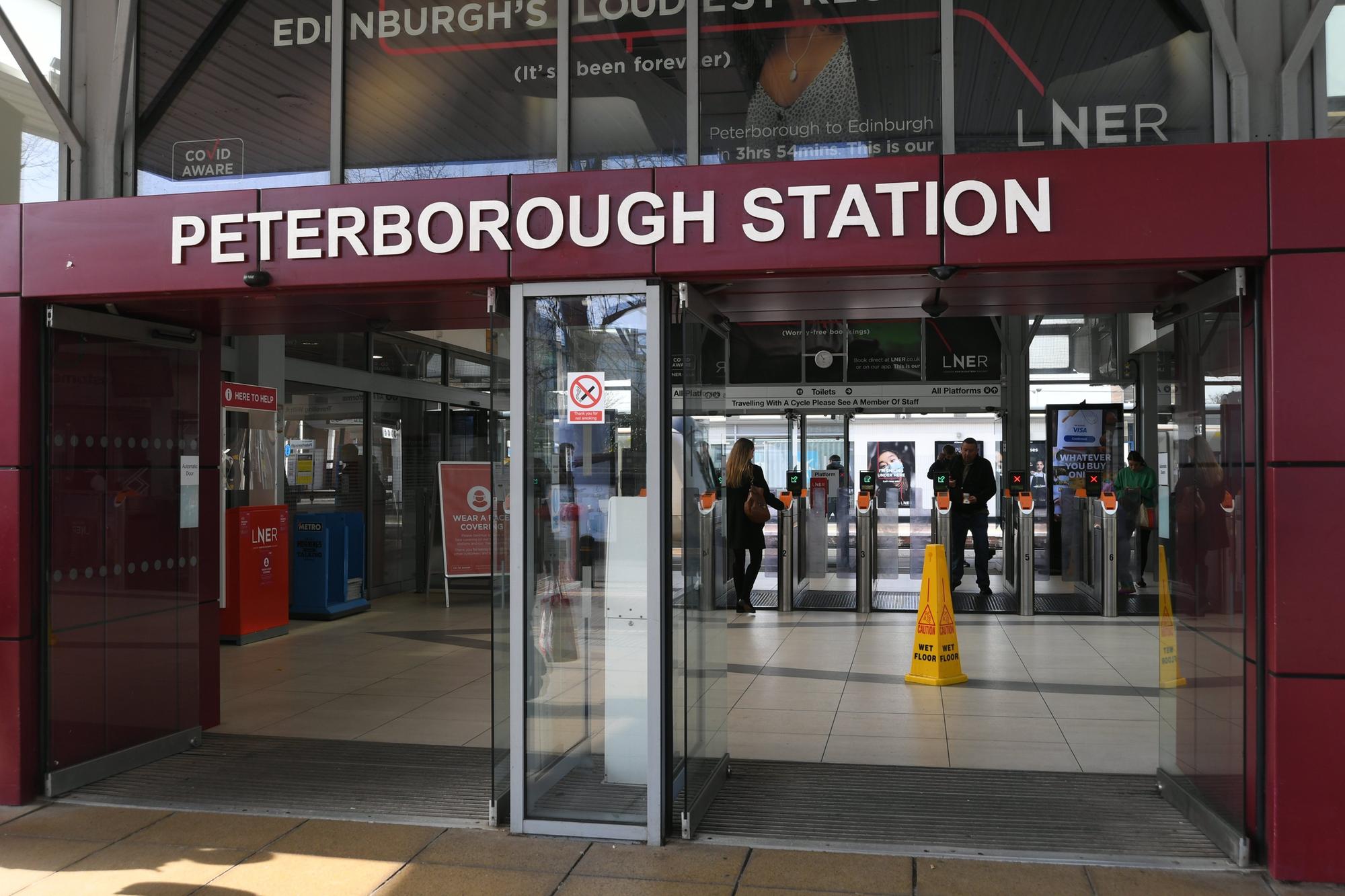 Rail Services Between London And Peterborough Disrupted After Person Hit