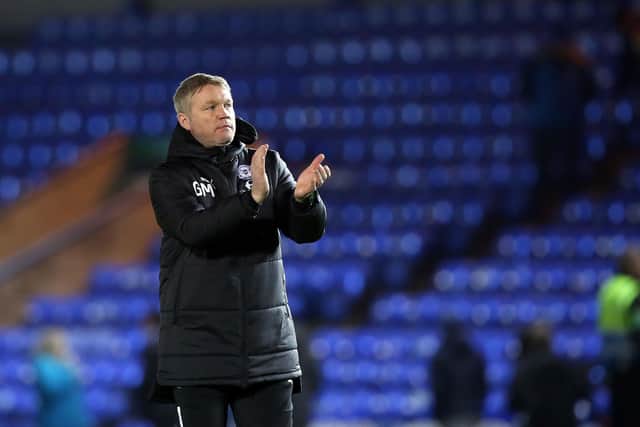 Peterborough United Manager Grant McCann after the win over Forest Green Rovers. Photo: Joe Dent/theposh.com