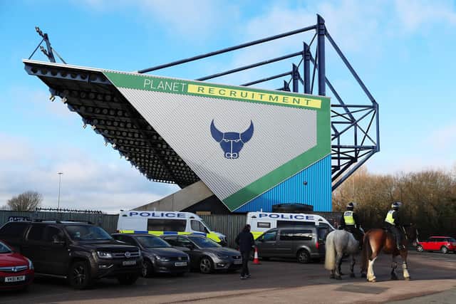 Oxford United's Kassam Stadium. Photo by Cameron Howard/Getty Images.