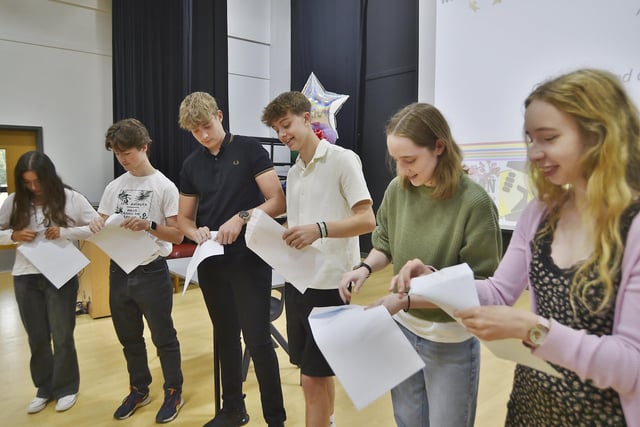 IN PICTURES: A Level results day in Peterborough as students celebrate ...