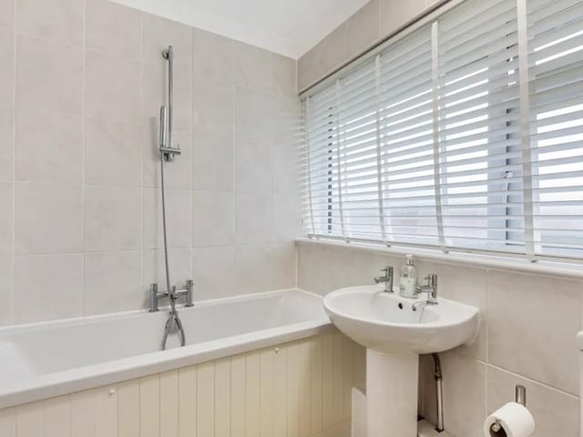 This four bed semi-detached house in Lasham Walk, Fareham, is on the market for £325,000. It is listed by Beals - Fareham on Zoopla.
