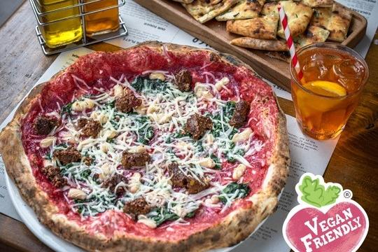 Pizza from Franco Manca
