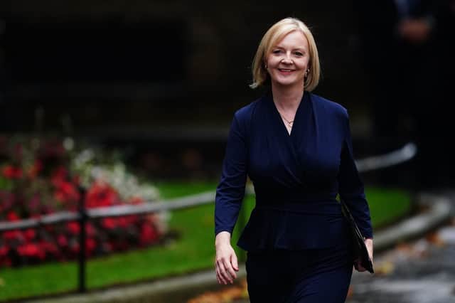 New Prime Minister Liz Truss arrives in Downing Stree
