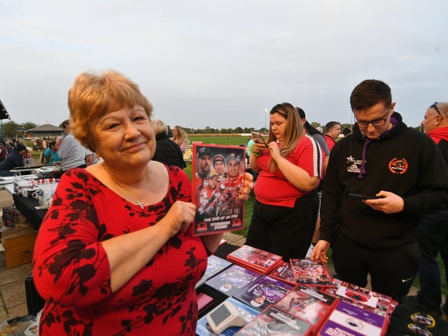 And finally club shop owner Bev Bacon.