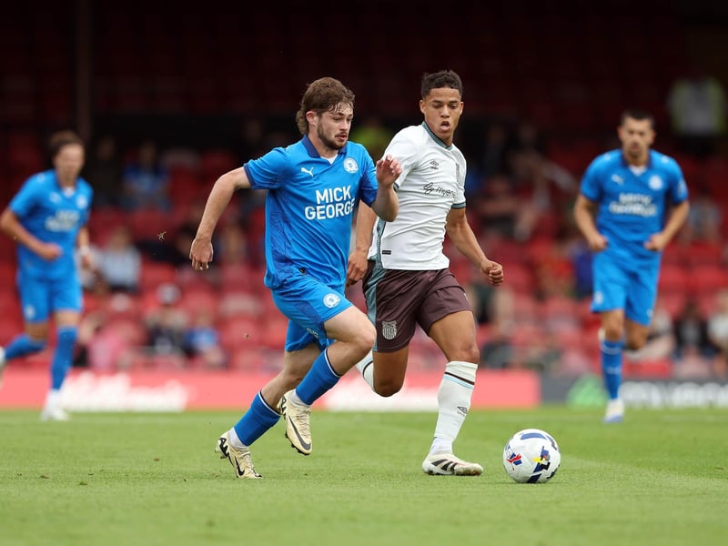 Declan Frith was preferred on the right side of the Posh attack at Cardiff and won his team a penalty, but Hayes livened us up when he came on and his direct running style makes him my choice.