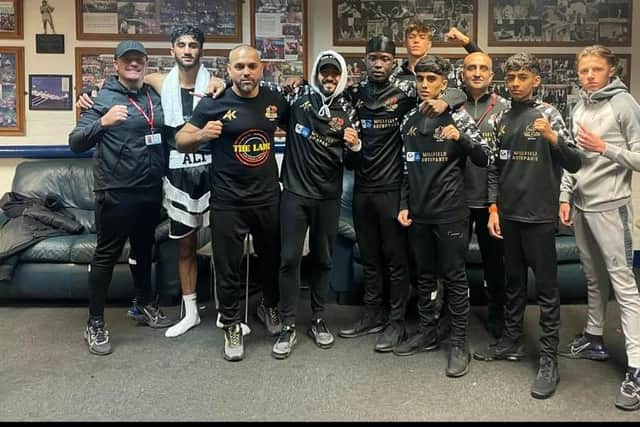 The Topyard squad and coaches.
