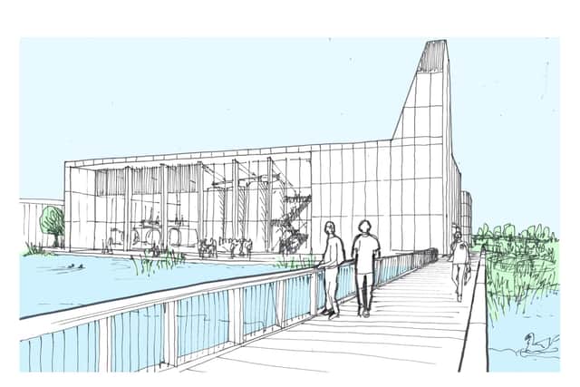 This image shows how buildings on the proposed Whittlesey Science Park could appear once completed.