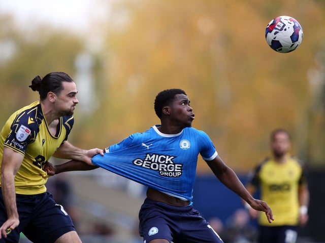 He caused Shrewsbury a few problems in the FA Cup tie a couple of weeks back. He's part of a three-pronged attack in this team, one of two offering close support to the striker.