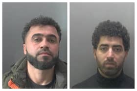 Bassam Sahraee (left) and Rayan Hama-Aziz (right)