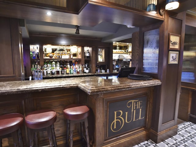 The new-look Bull Hotel, in Westgate, Peterborough