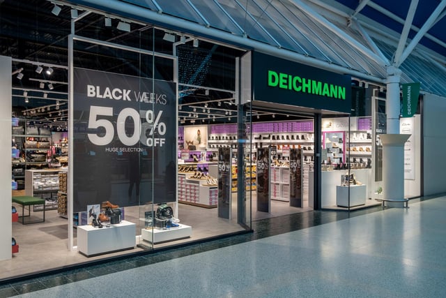 New Deichmann store opening at Serpentine Green Shopping Centre in Hampton, Peterborough.