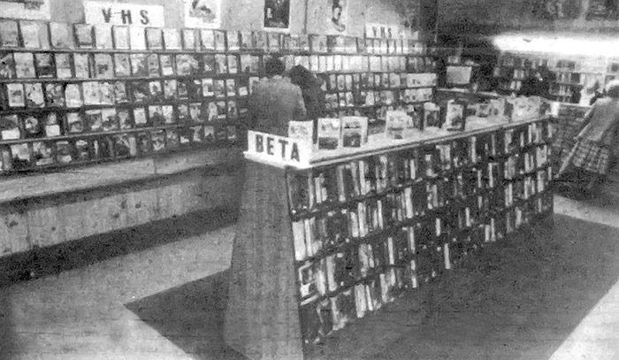 Hereward Video Library in 1982