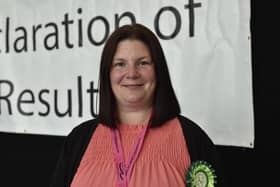 Green Party's Kirsty Knight, councillor for Orton Waterville