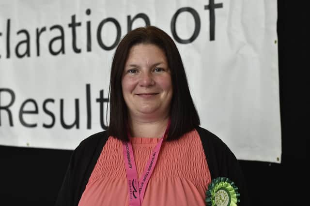 Green Party's Kirsty Knight, councillor for Orton Waterville