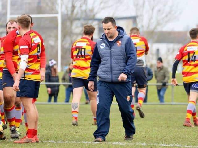 Peterborough RUFC coach Shane Manning. Photo: Mick Sutterby