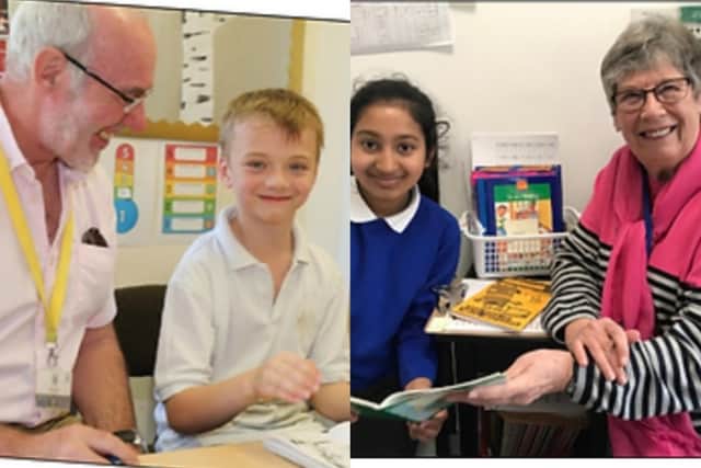 Volunteers needed for the school reading programme.