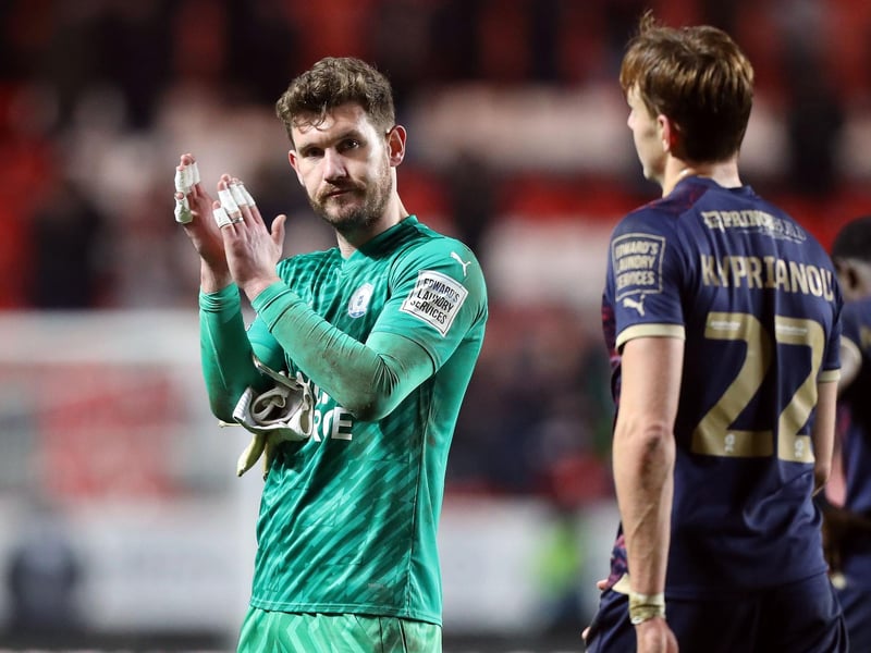 The goalkeeper made two important saves in the first-half in a game when the first goal was always going to be crucial. Looked composed and in control all game - 7.
