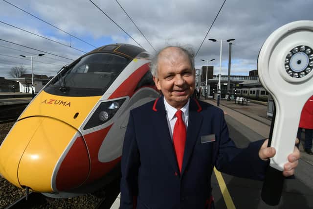 Peter Taylor has worked at Peterborough Station for 50 years.