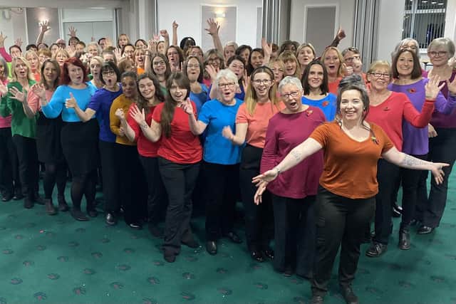 The Sing For Life performers
