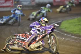 Patryk Wojdylo out in front for Panthers against Ipswich. Photo: David Lowndes.