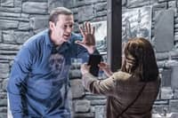 John Partridge and Mollie Gallagher in The Silence of the Lambs at New Theatre
