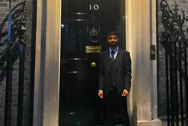 Vivek Gurav was invited to 10 Downing Street by Prime Minister Rishi Sunak
