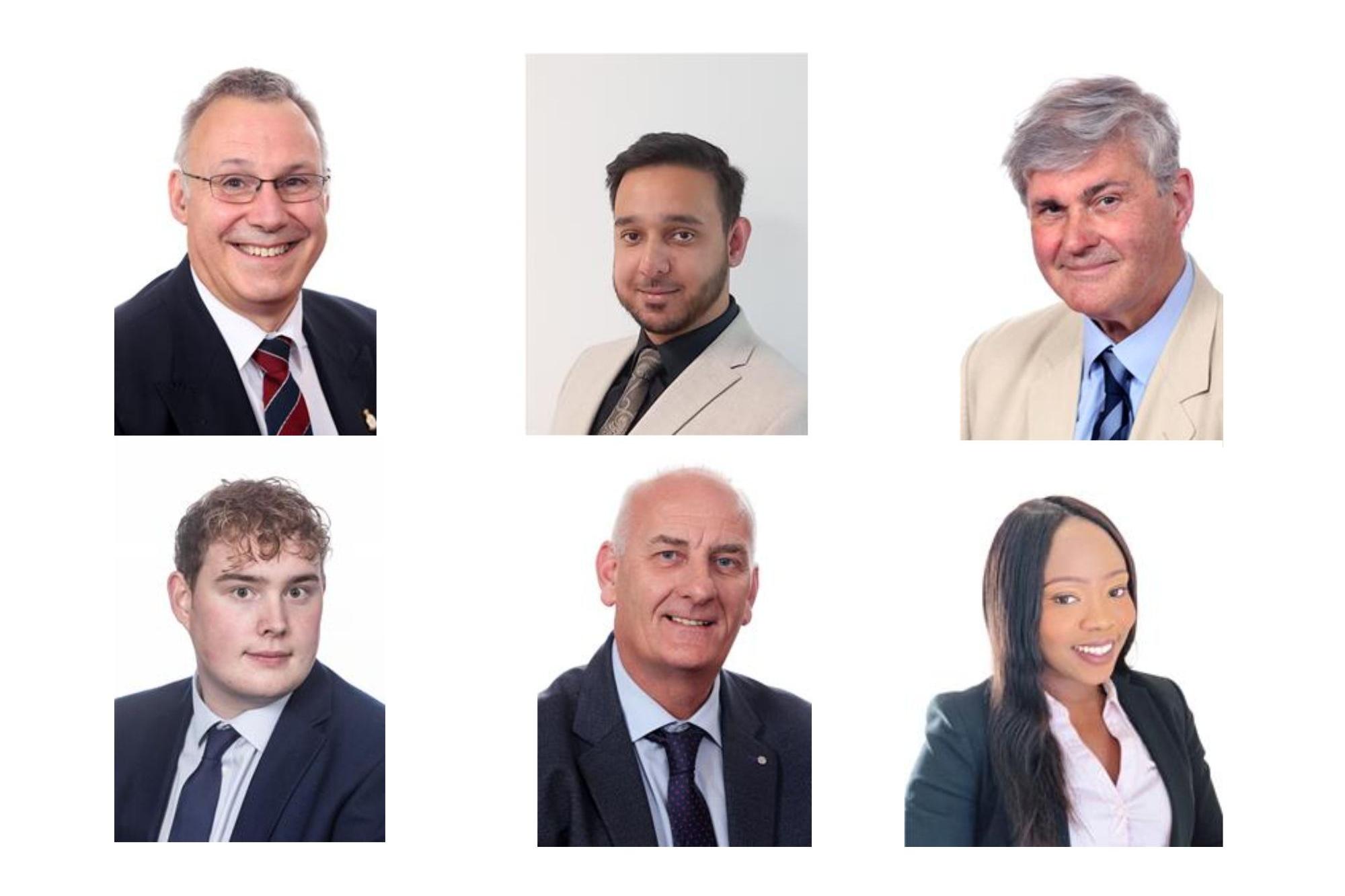 Six Conservative councillors due for re-election not standing again in May