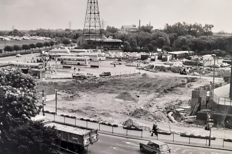 Looking back… and down: aerial views of 1980s Peterborough show time of ...