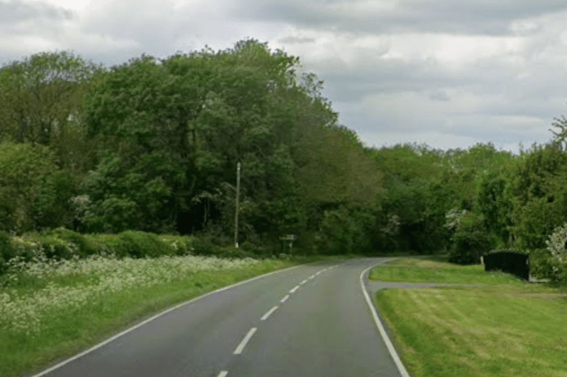 The B671 near Peterborough remains closed