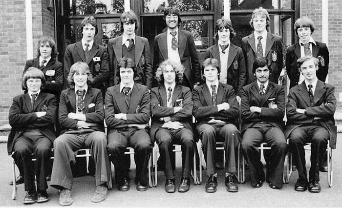 The Deacons School hockey team of 1978