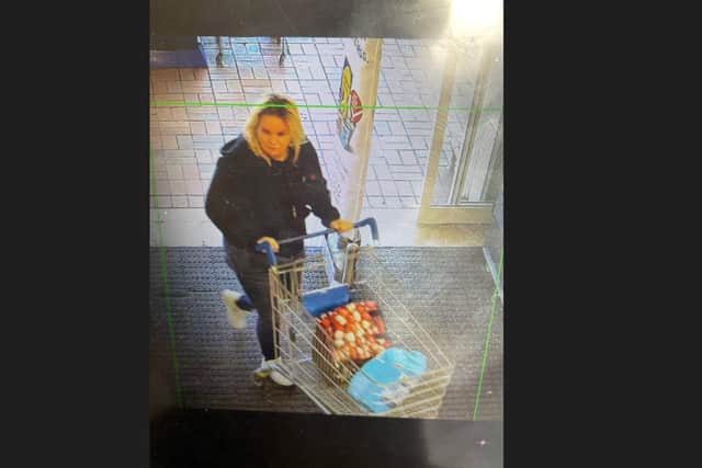 Police would like to speak to this woman.