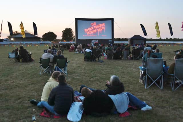 Spectators enjoy the Rocky Horror Picture Show - one of many events to have been hosted at the East of England Arena.