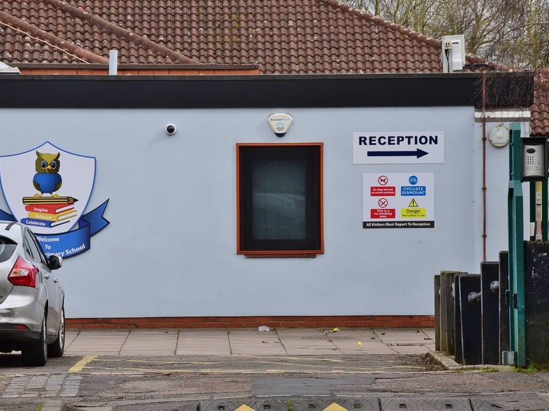 Eyrescroft Primary School had a rating of 105