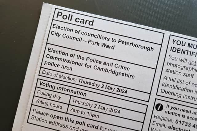 Polls are open in Peterborough