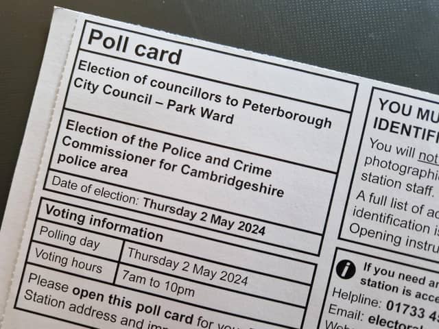 Polls are open in Peterborough