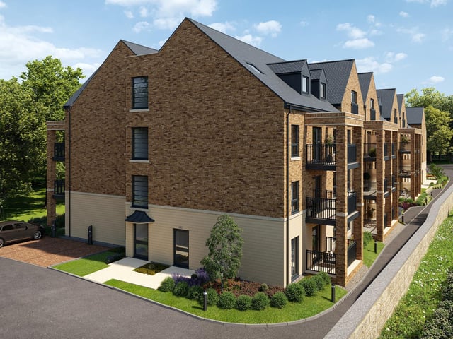 An artist's impression of the exterior