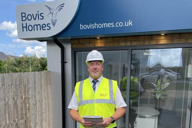 Site manager Stuart Morley, who has won an NHBC Seal of Excellence award for his work at Bovis Homes