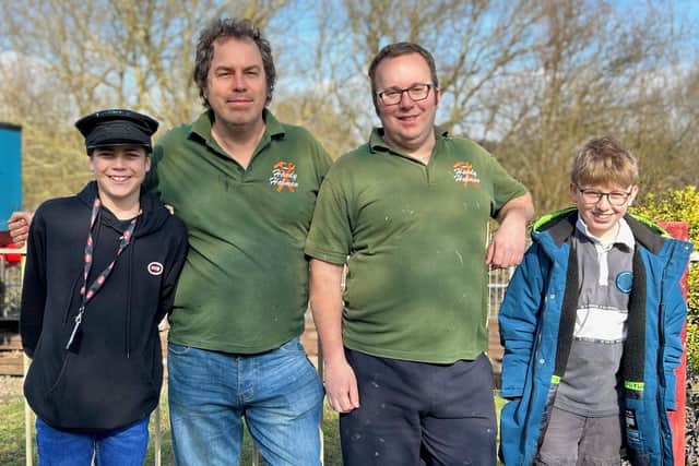 Harry and Oliver meet brothers Tim and James Hobman, who completed all of the repairs to the refurbished signal box.