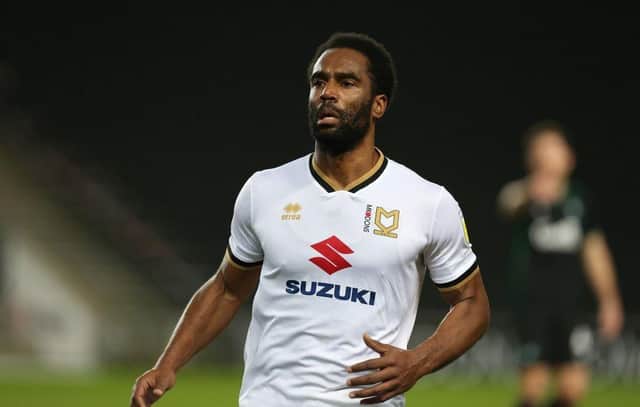 Cameron Jerome spent a successful League One campaign at Milton Keynes two seasons ago. Photo: Getty Images.