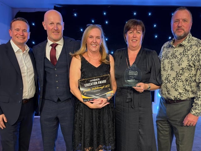 Education Award winners - staff of Greater Peterborough University Technical College
