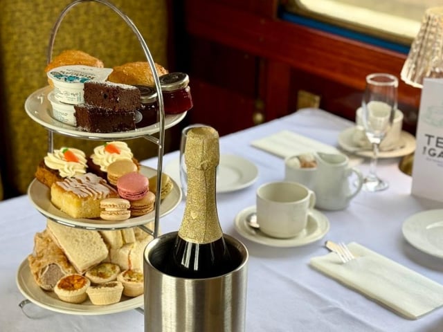 Why not enjoy afternoon tea?