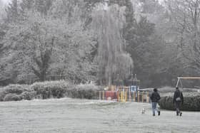 A yellow weather warning is in place for ice in Peterborough.