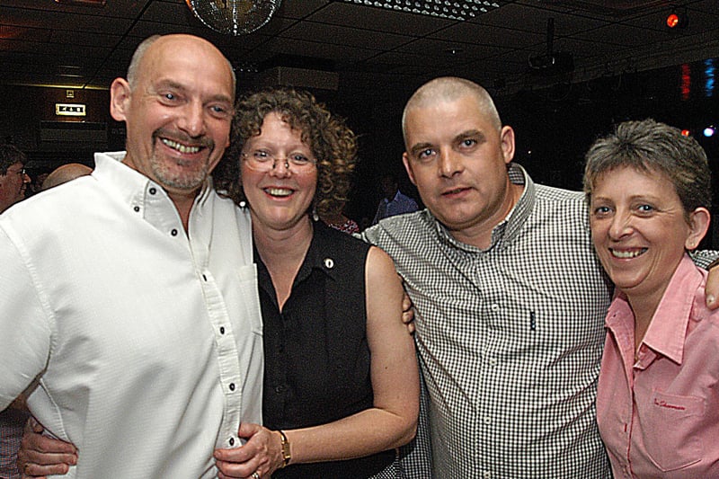 2004 and a night out at a fundraising  Soul Nite, at the  Ivy Leaf Club, Whittlesey.