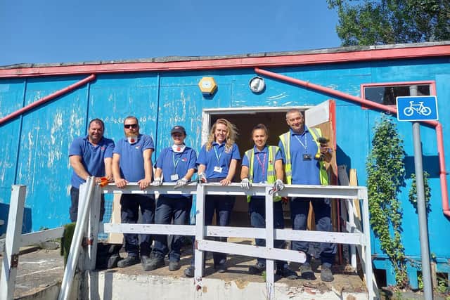 Members of the Cross Keys Homes team at Railworld