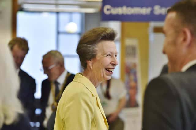 HRH Princess Royal's visit to Read Easy at Central Library.