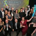 Winners of last year's Peterborough Telegraph Business Excellence Awards.