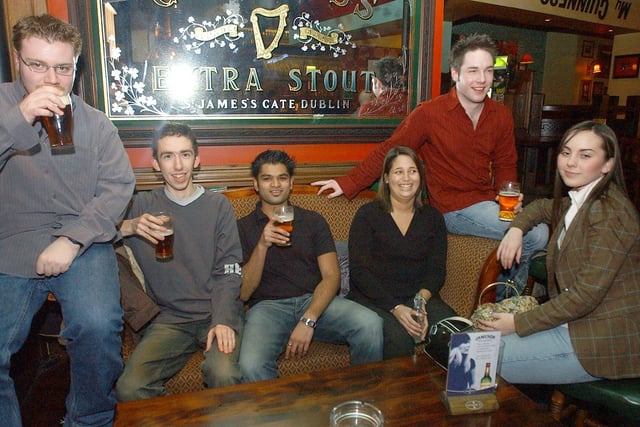 A night at O'Neill's in Broadway, Peterborough in 2004