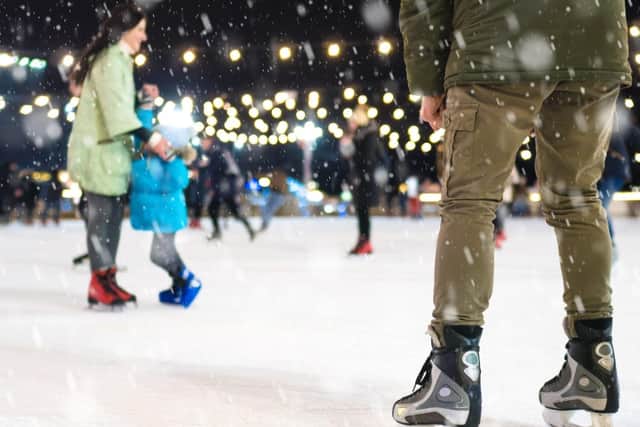 The outdoor ice rink will be the centrepiece of Ferry Meadow's Christmas this year