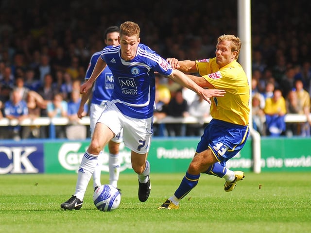 Signed July 1, 2008...Stylish midfielder signed from Highland League club Cove Rangers who made 37 Posh appearances in the League One promotion season of 2008-09. Left to join Darren Ferguson at Preston North End in January, 2010. Rating ..7/10.