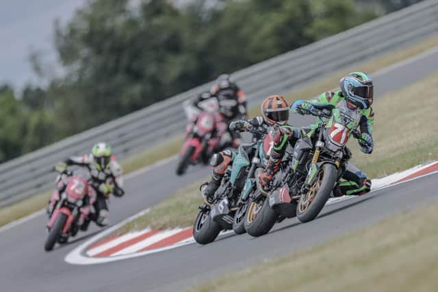 Maximus Hardy in action at Snetterton. Photo Matt Anthony